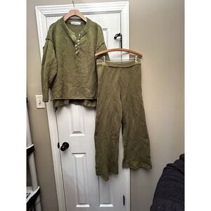 Free People Beach Matching Set Drea Sweater Size Small